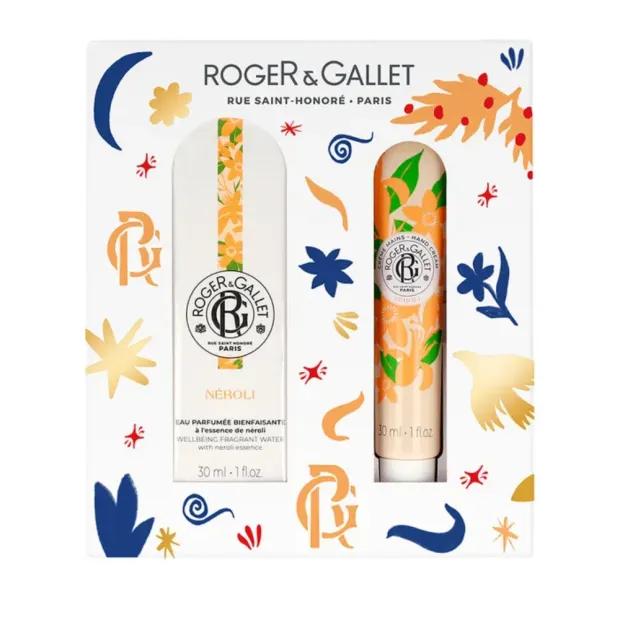 Roger & Gallet Cofanetto Neroli Acqua Profumata di Benessere 30 ml + Crema Mani 30 ml