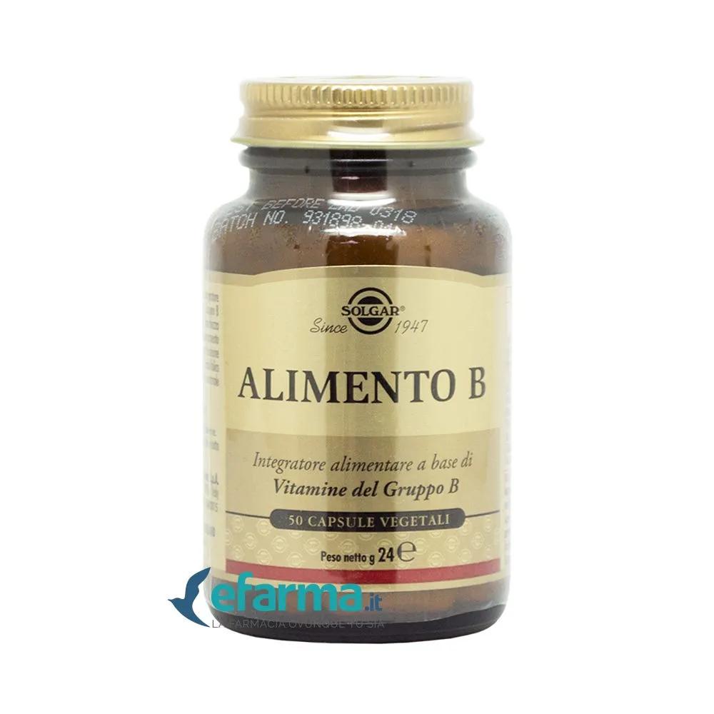 Solgar Alimento B Integratore di Vitamina B 50 Capsule