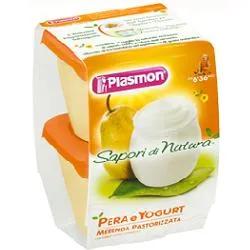 Plasmon Merende Sapori Di Natura Alla Pera E Yogurt 2x120 g +6m