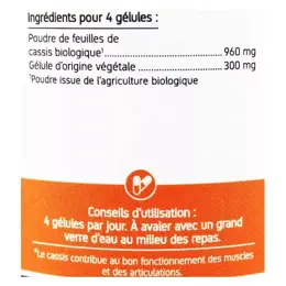 Nat & Form Écoresponsable Cassis Bio 200 gélules