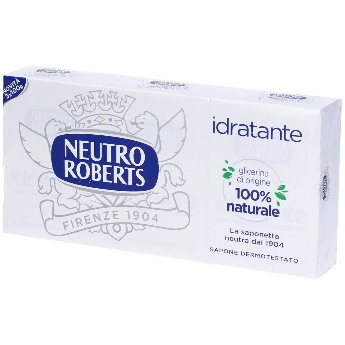 Neutro Roberts Sapone Solido Confezione da 3 Saponette