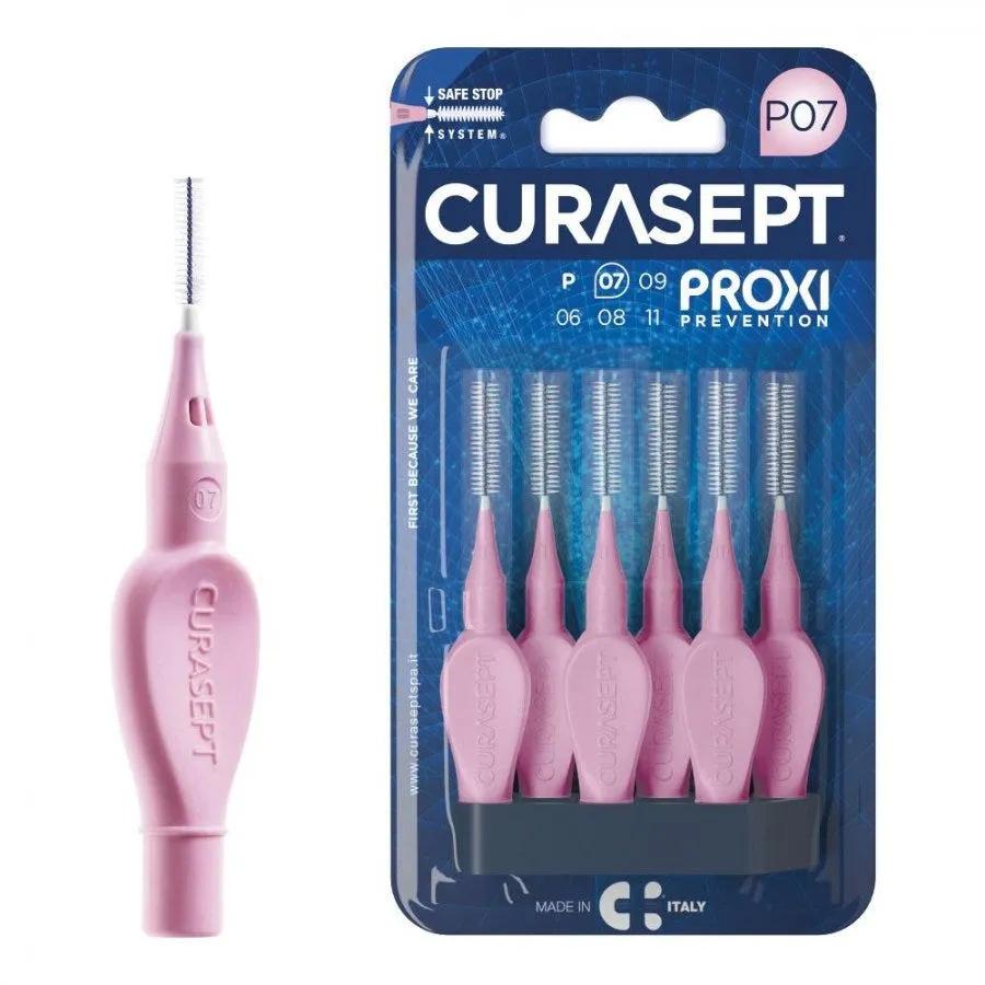 Curasept Proxi Prevenzione Scovolino Rosa P07 0,7 mm 6 Pezzi