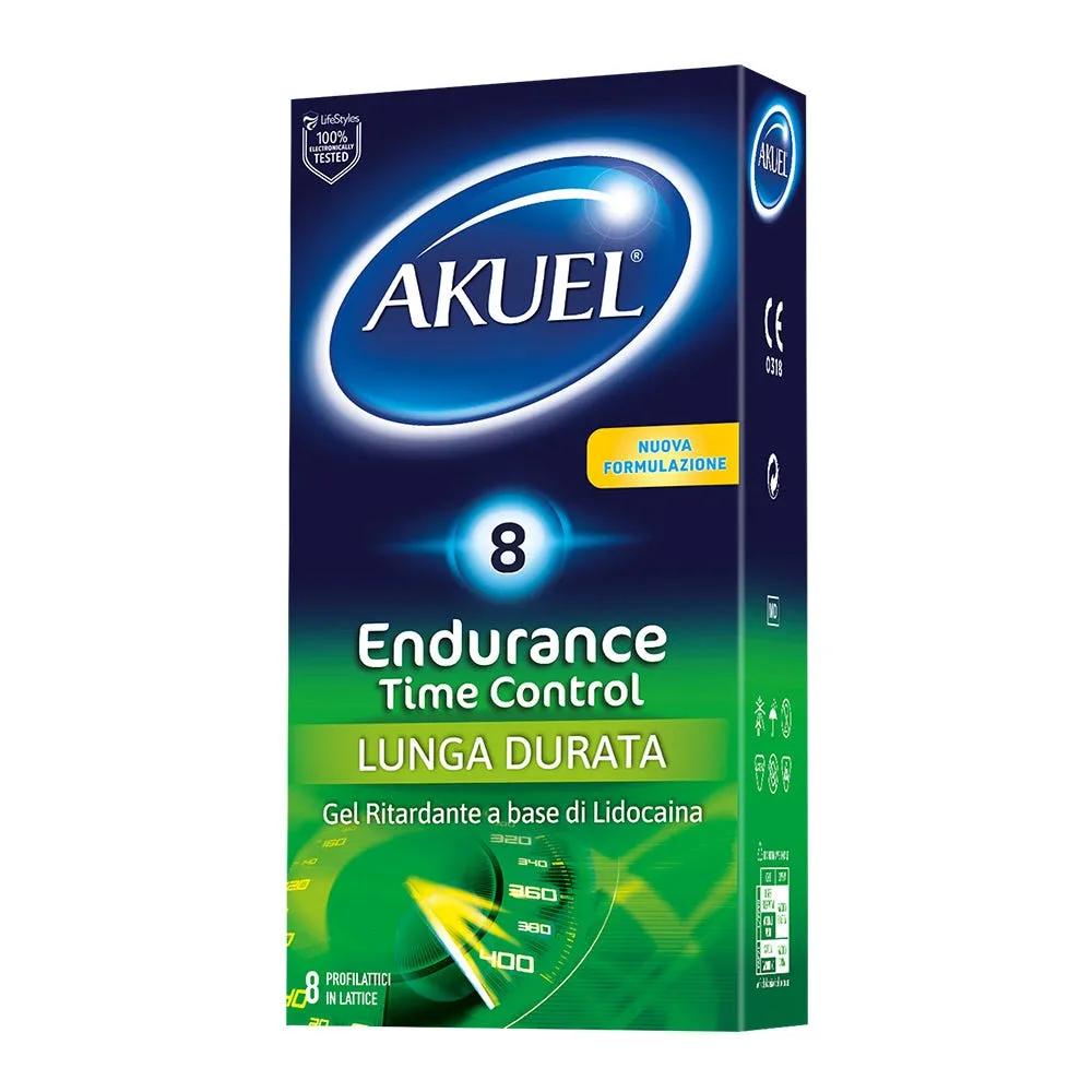 Akuel Endurance Time Control Preservativi Ritardanti 8 Pezzi