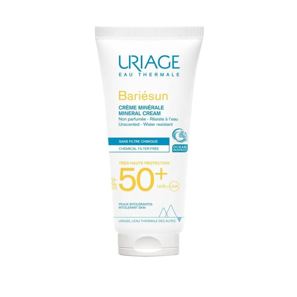 Uriage Bariésun Crema Minerale SPF 50+ Pelle Intollerante 100 ml