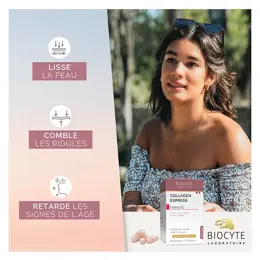 Biocyte Collagen Express Fermeté Comble les rides 180 Gélules