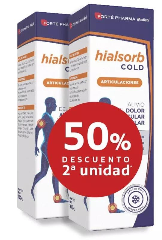 Forté Pharma Hialsorb Massagem Desportiva Fria, 2x100 ml
