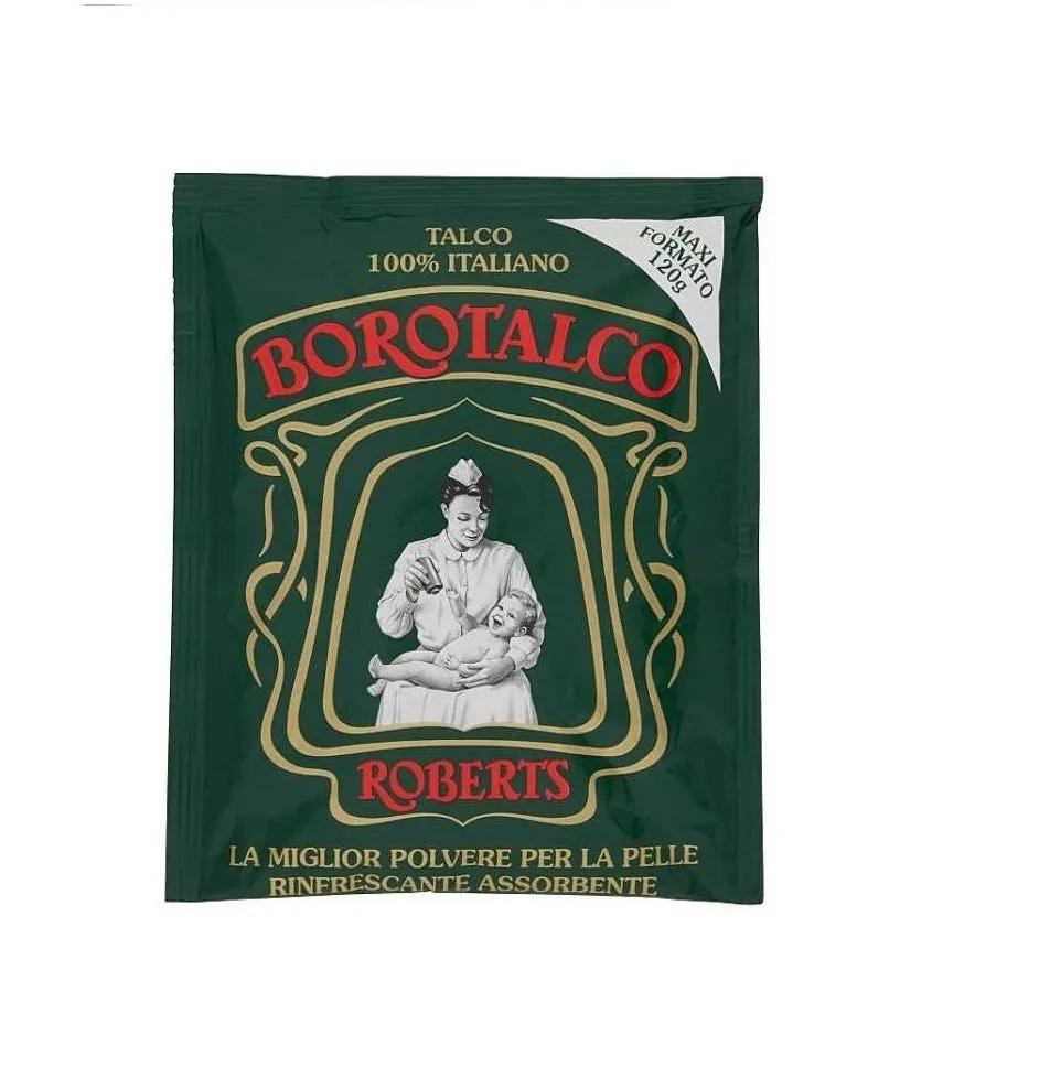 Borotalco Talco Polvere Rinfrescante Assorbente Busta 120 g