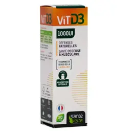 Santé Verte Vitamine D3 1000UI 20ml