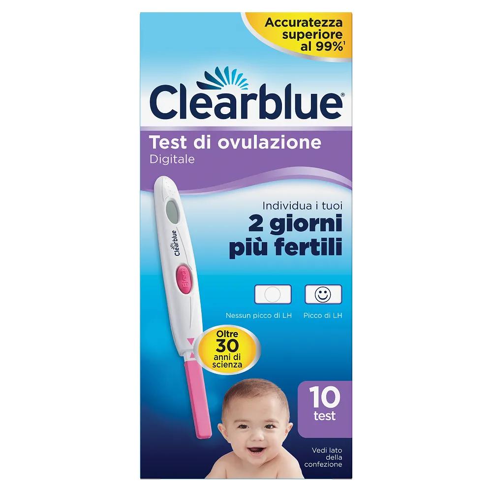 Clearblue Test di Ovulazione Digitale 10 Stick