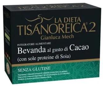 Tisanoreica 2 Bevanda al gusto Cacao 4 bustine da 28 g