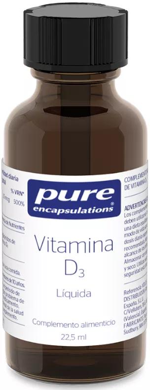 Pure Encapsulations Vloeibare Vitamine D3 22,5 ml