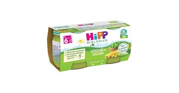 Hipp Bio Omogenizzato Verdure E Legumi 2 Pezzi X 80 G