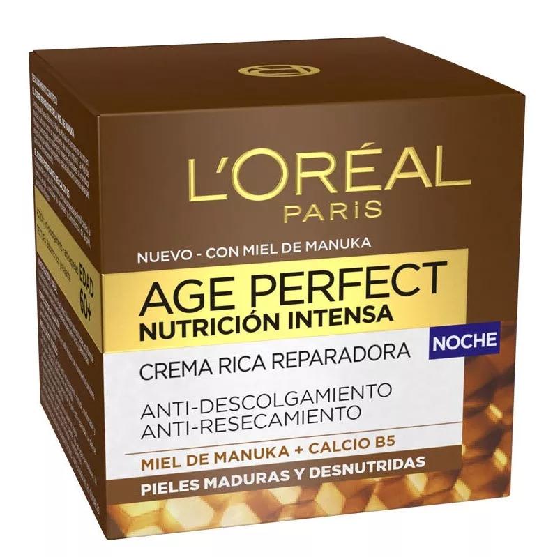 L'Oréal Age Perfect Nutrição Intensa Creme de Noite Rico 50 ml