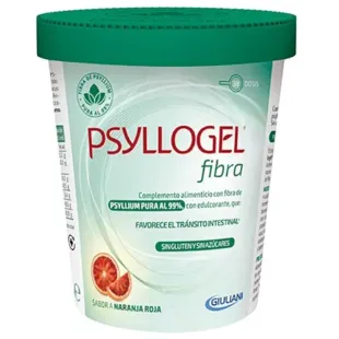 Psyllogel Fibra Sabor Naranja Roja 170 gr