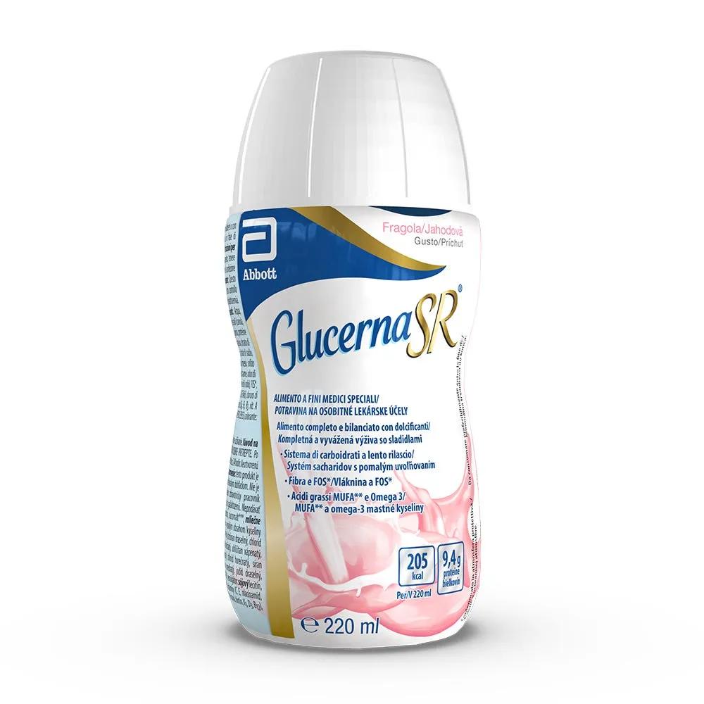 Glucerna SR Alimento a Fini Medici Speciali Per Diabetici Fragola Abbott 220ml