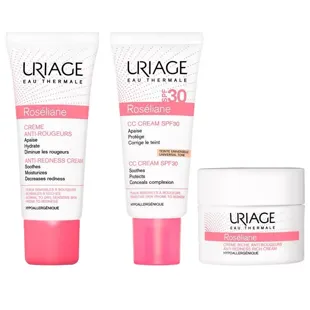 Roseliane Creme Uriage 40 ml + CC Cream SPF30 + Roseliane Rich Cream
