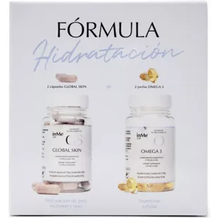 Fórmula global de hidratação da pele inMe LAB + Ômega 3