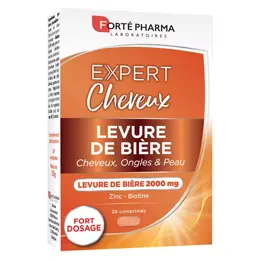 Forté Pharma Levure de Bière Cheveux Peau Ongles Zinc et Biotine 28 comprimés