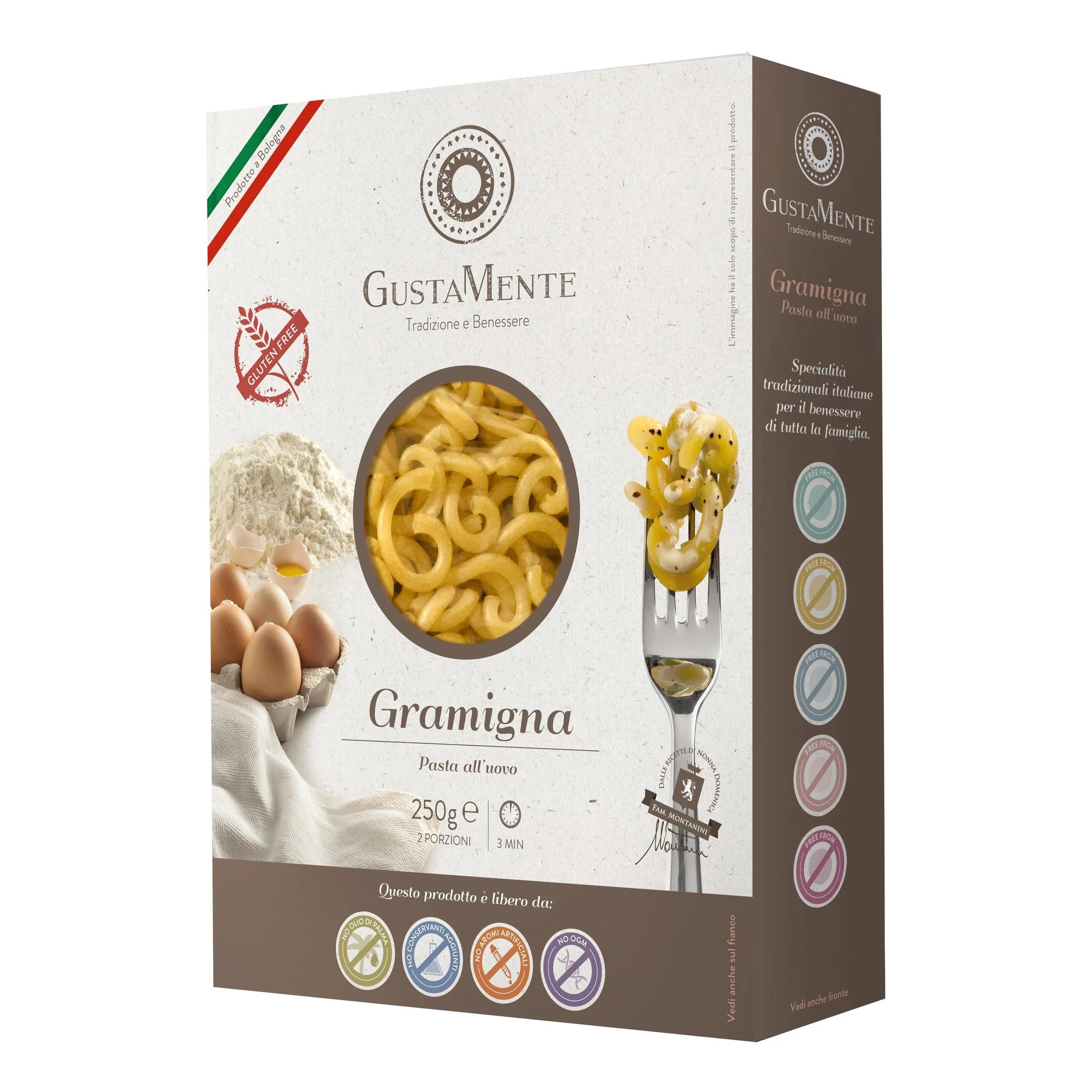 GustaMente Pasta Gramigna Senza Glutine 200 g