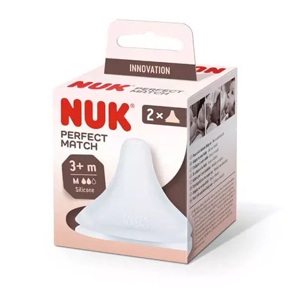 Nuk 2 Tétines Perfect Match taille M