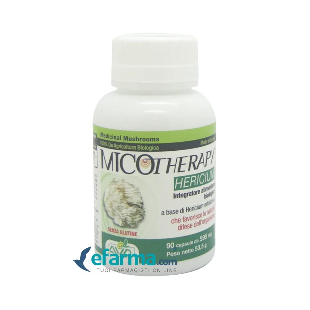 Micotherapy Hericium Integratore Sistema Immunitario 90 Capsule