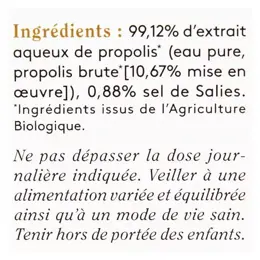 Ballot-Flurin Propolis Blanche Extrait Bio 15ml