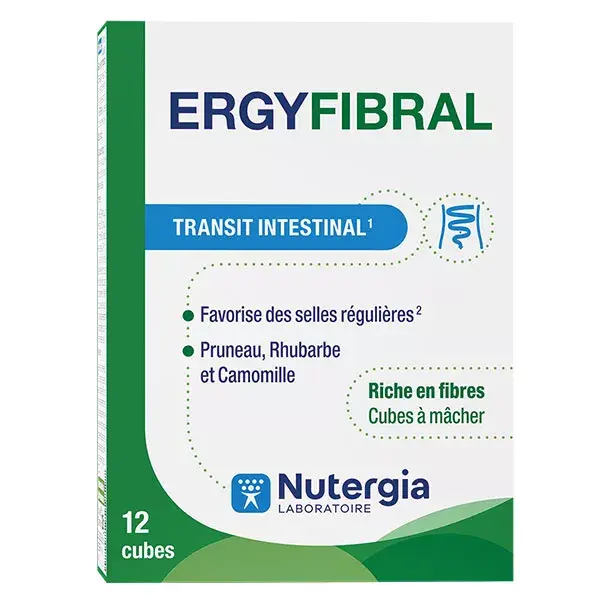 Nutergia Ergyfibral 12 cubos masticables