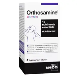 NHCO Orthosamine Dès 10 ans 56 gélules