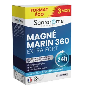 Santarome - Marine Magnesium 360 - Stress e stanchezza - 90 compresse