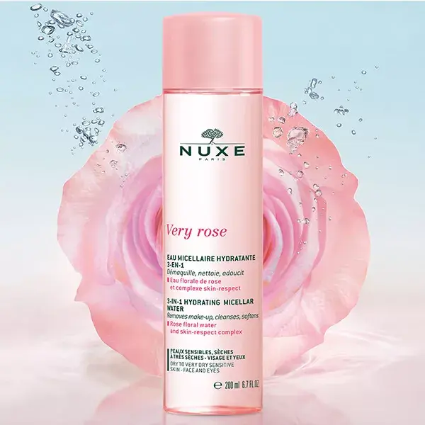 Nuxe Very Rose Eau Micellaire Hydratante 3 en 1 200ml
