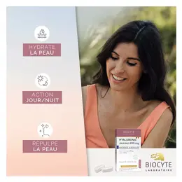 Biocyte Hyaluronic Jour/Nuit 400mg 30 comprimés + 30 gélules