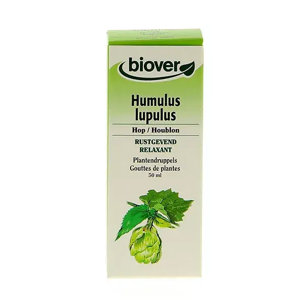 Biover Houblon - Humulus Lupulus Teinture Bio 50ml