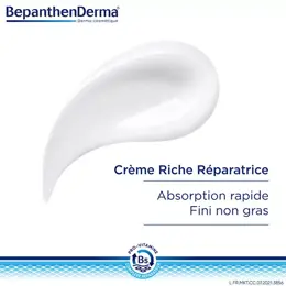 BepanthenDerma® Crème Riche Réparatrice Corps Peaux Sèches et Sensibles 400ml