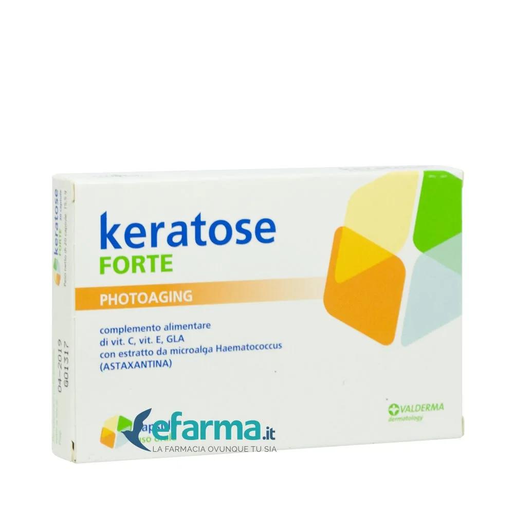 Keratose Forte Integratore Antiossidante 20 Capsule