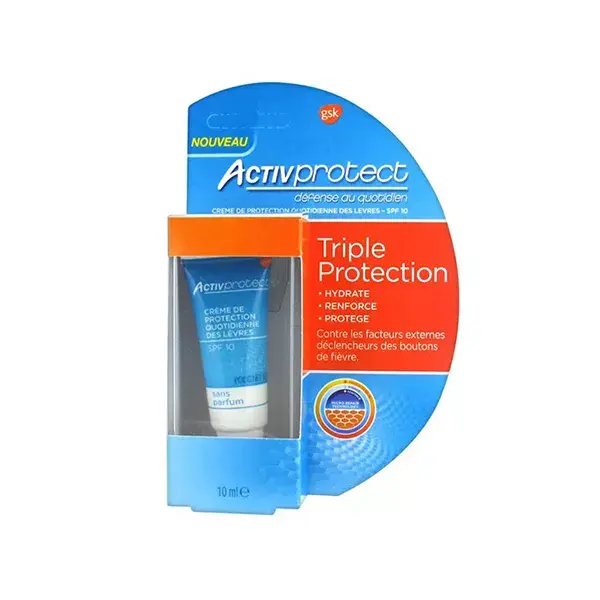 Crema protezione quotidiana di profumo 10ml di Activprotect labbra SPF10
