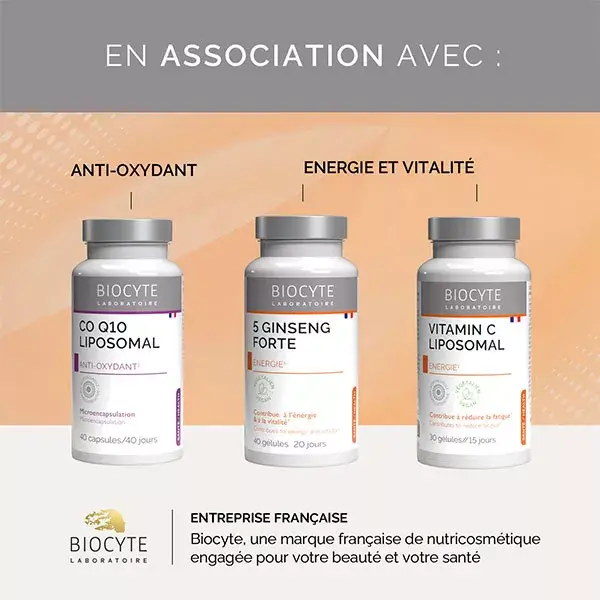 Biocyte PQQ FORTE Coup de Boost Fatigue Physique & Intellectuelle 10 gélules