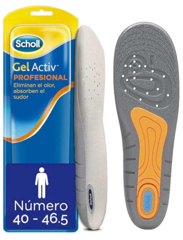 Scholl Gel Activ Professionele Inlegzolen Heren Maat 40-46,5