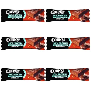 Corny Protein Milk Chocolate Bar 0% Added Sugar 6x50 gr