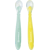 Colheres de Silicone Badabulle +3m 2 unidades