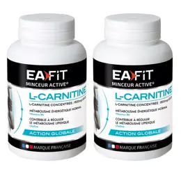 Eafit L-Carnitine Sport & Energie Lot de 2 x 90 gélules