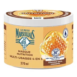 Le Petit Marseillais Maschera nutriente multiuso 4 in 1 per la cura dei capelli - 370 ml