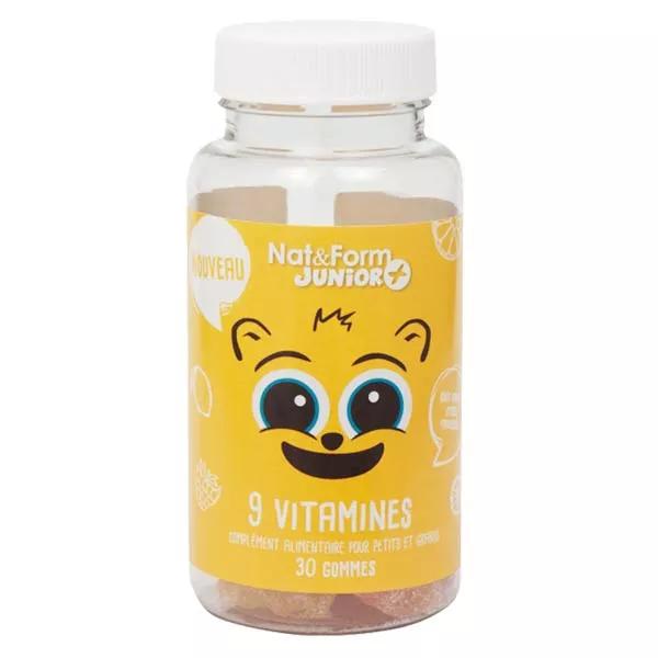 NAT & Junior + 9 vitaminas 30 cachorros forman