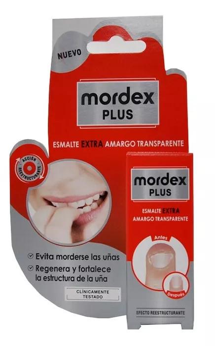 Mordex Plus Esmalte Extra Amargo Transparente 9 ml