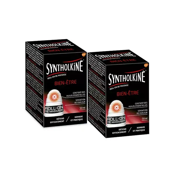 Syntholkine Roll'On Massage Lot of 2 x 50ml