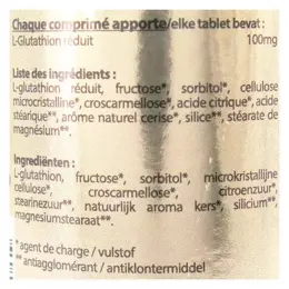 Vit'all+ L- Glutathion Réduit 100mg 30 comprimés à sucer