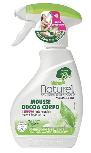 Winni's Naturel Mousse Doccia The' Verde E Betulla 250 ml