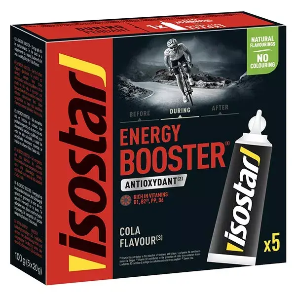 Isostar Energy Booster Cola 5x20g