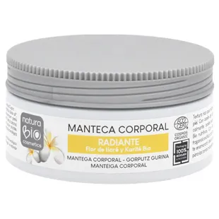 Naturabio Cosmetics Radiant Tiare Flower and Shea Body Butter 200 ml