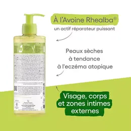 A-Derma Exomega Control Huile Lavante Émolliente Anti-Grattage 500ml