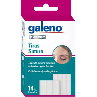 Galeno Expert Tiras de Sutura 2 Tamanhos 14 unidades